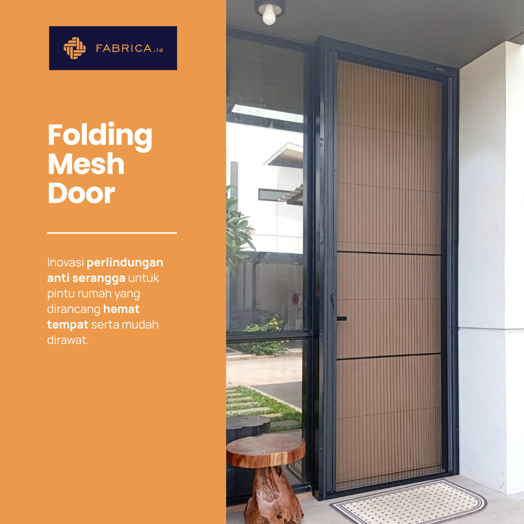 Folding Mesh Door