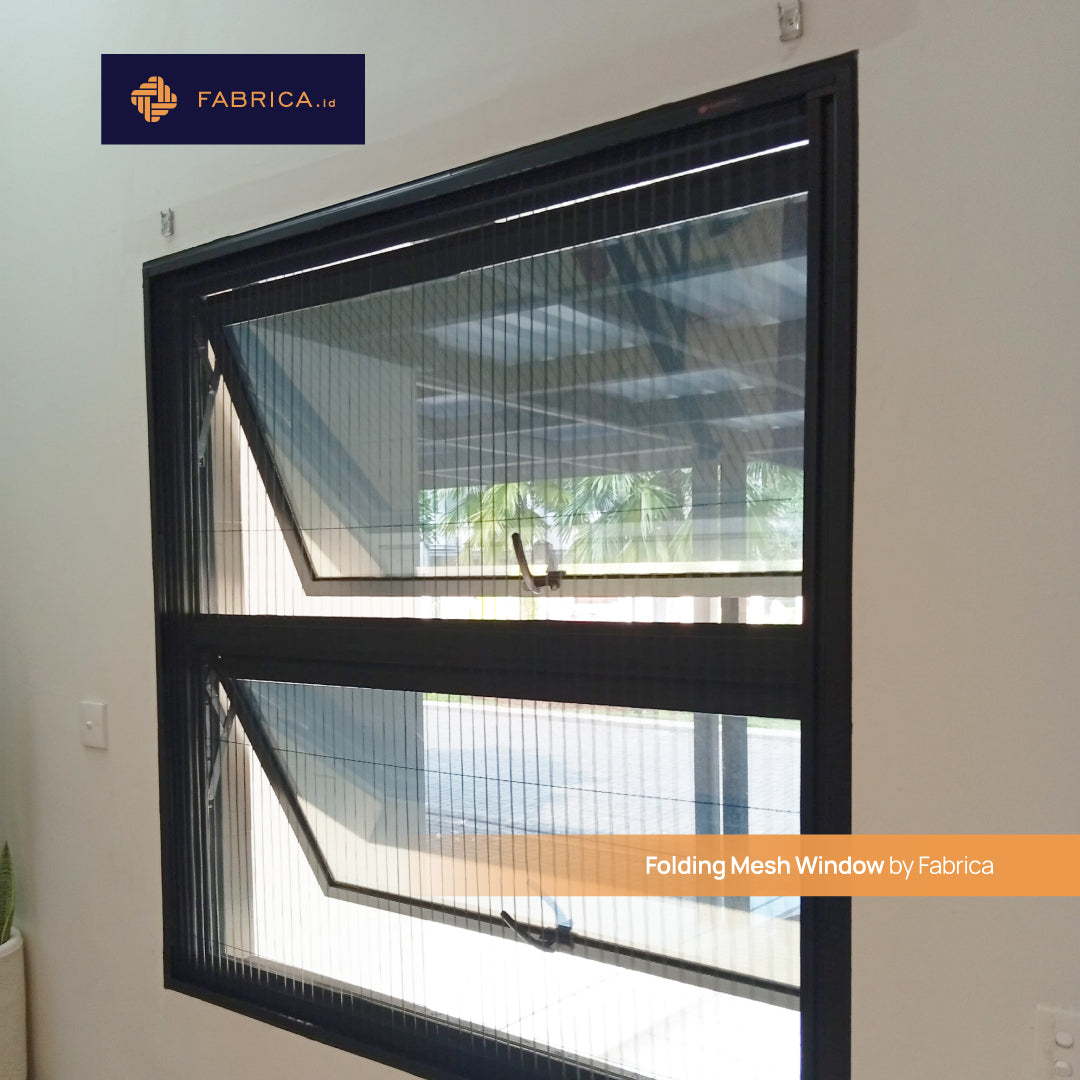 Folding Mesh Window