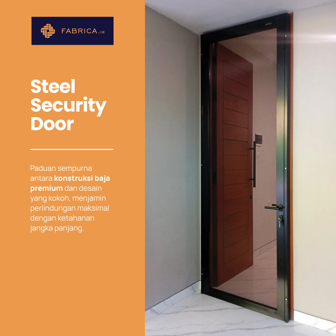 Fabrica Steel Security Door - Pintu Kasa Baja Kokoh Anti Karat