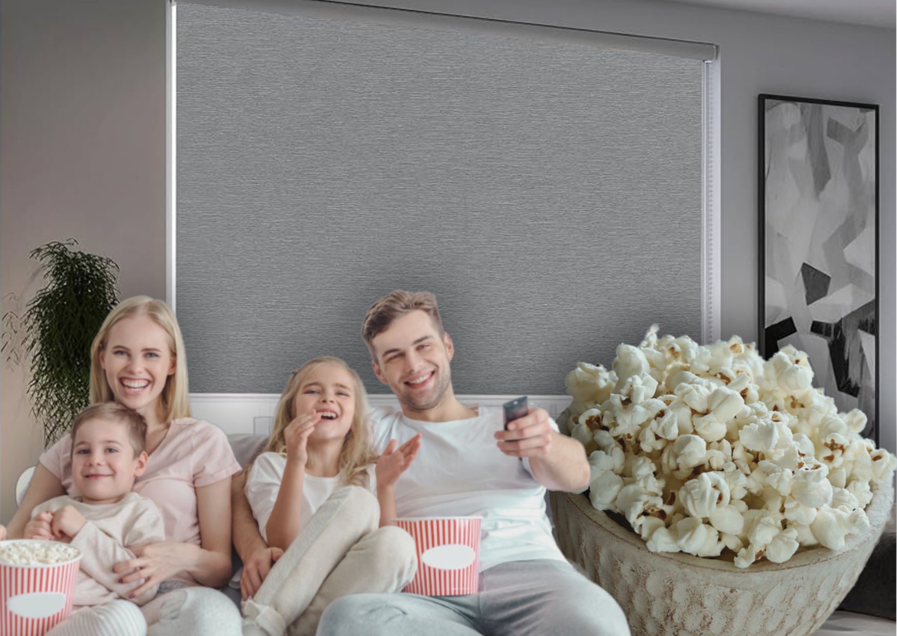 Nonton Film di Rumah Lebih Seru dengan Roller Blinds Black-Out