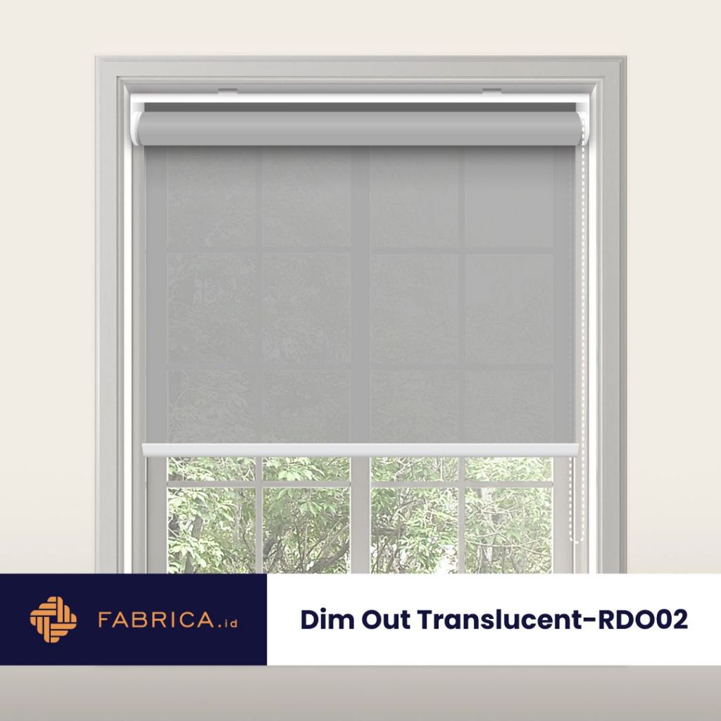 Roller Blinds Dim Out Anti Bacterial RDO102 Abu Muda