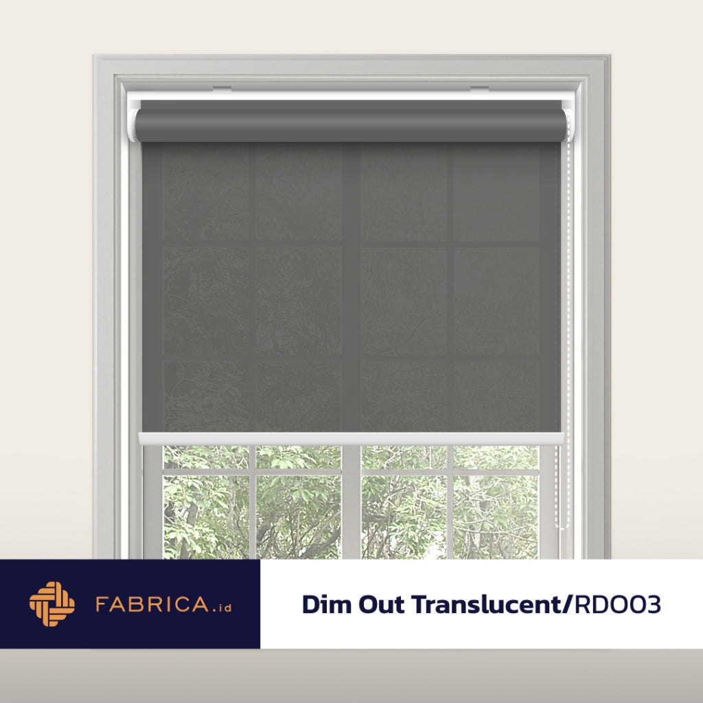 Roller Blinds Dim Out Anti Bacterial RDO103 Abu Tua