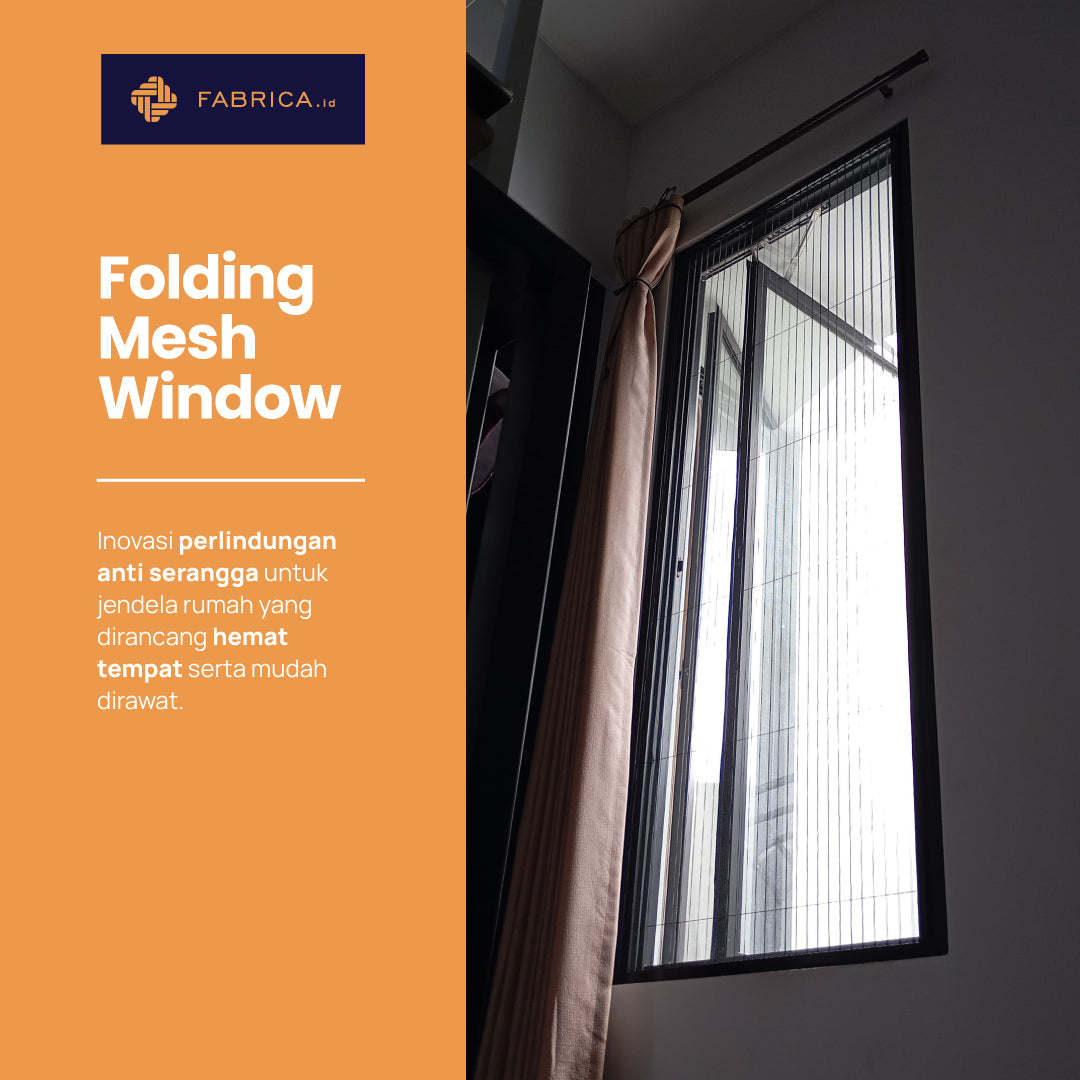 Folding Mesh Window