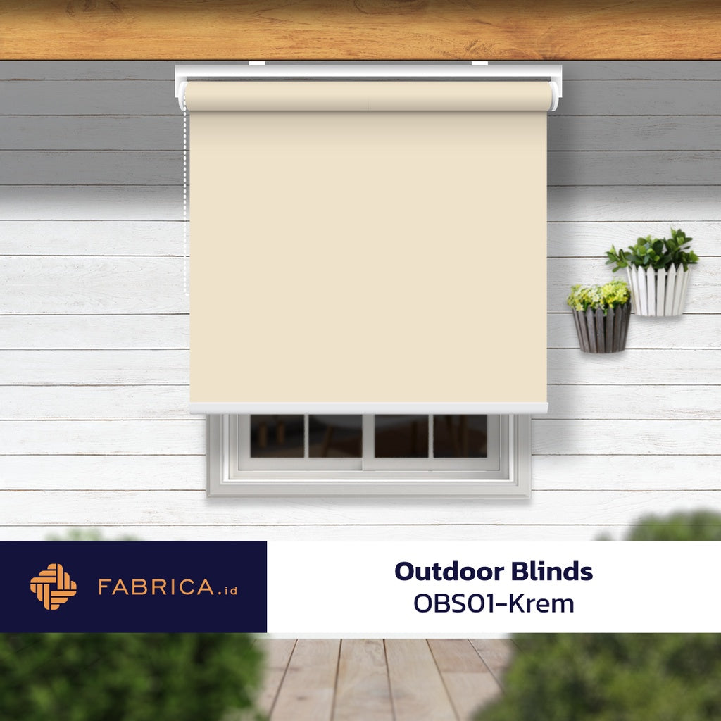 Outdoor Blinds OBS01 Krem