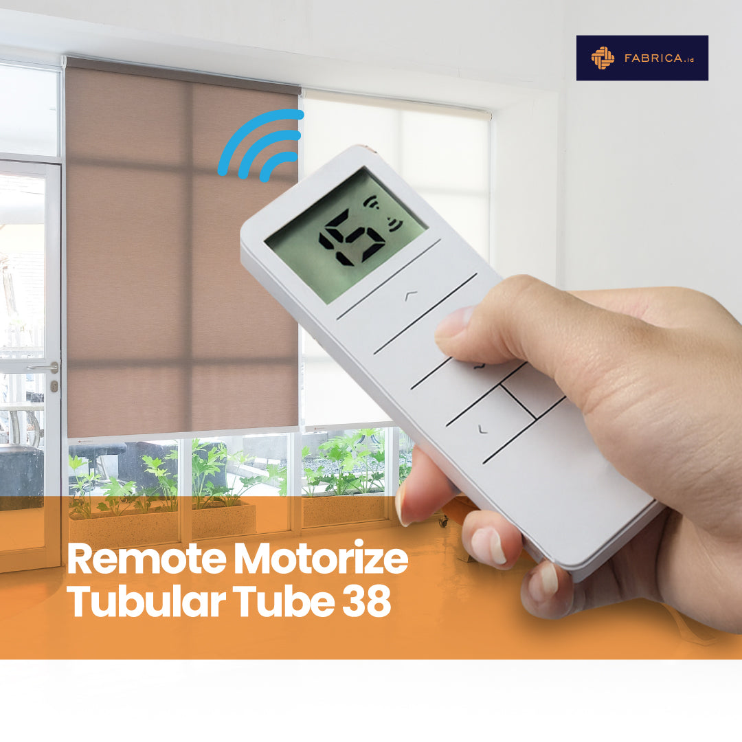 Fabrica Remote Motorize Tubular Tube 38