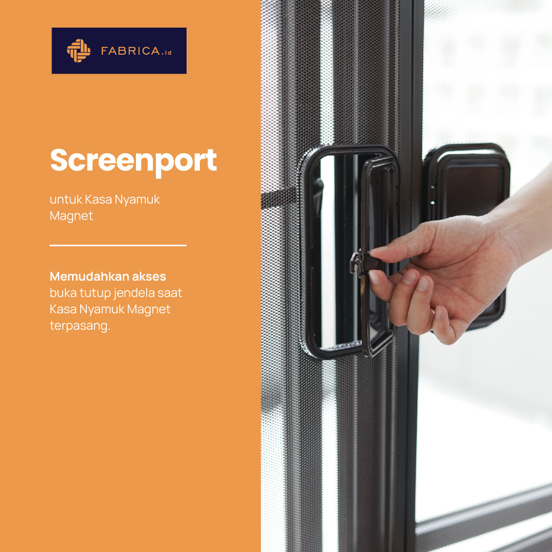 Screen Port Kasa Nyamuk Magnet