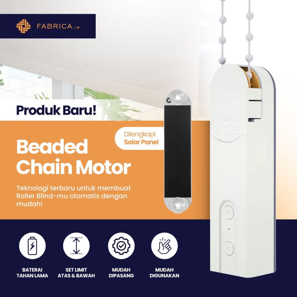 Beaded Chain Motor (Smart Blinds System)