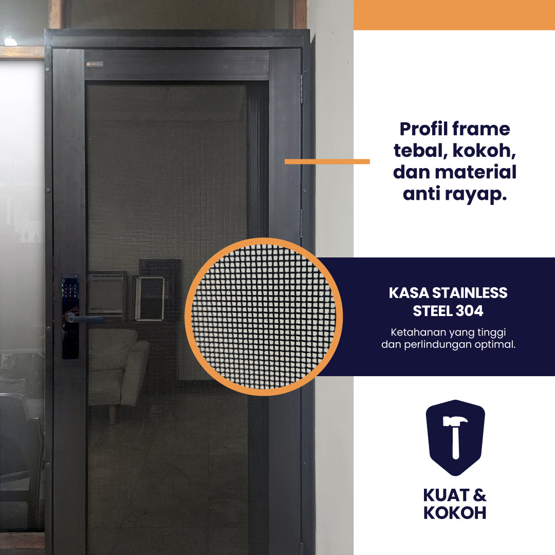 Fabrica Steel Security Door - Pintu Kasa Baja Kokoh Anti Karat